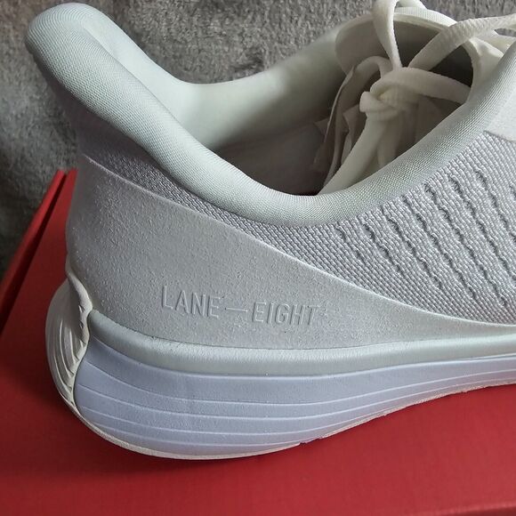 Lane - Eight Men's White The Relay Trainer M RT2101 Sneakers Size 11 - Picture 6 of 12